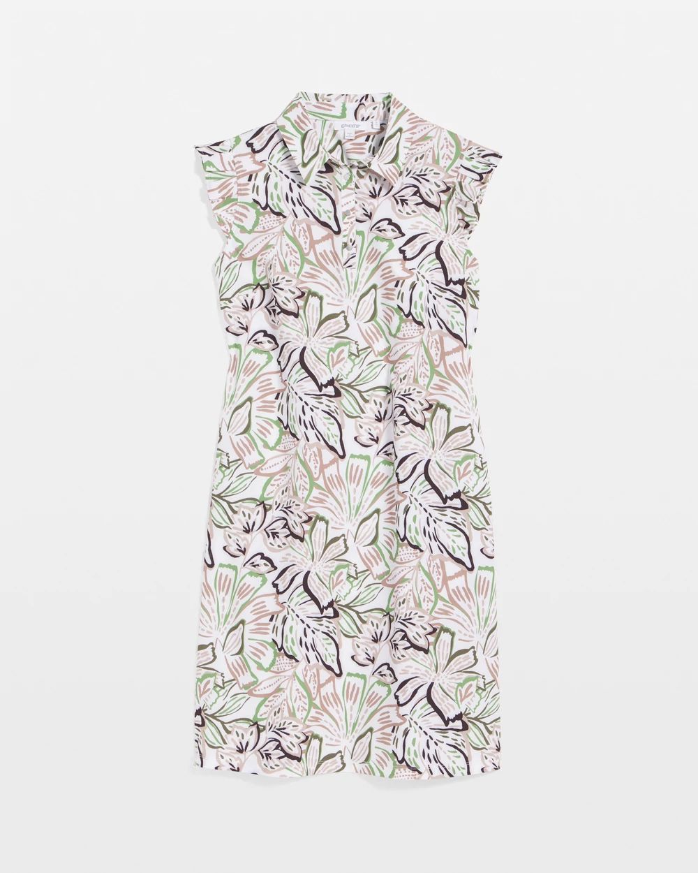 Zenergy® UPF Knit Floral Polo Dress | Chico's